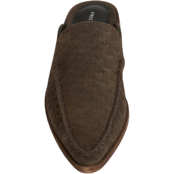 NEW Free People Dragonfly Moc Toe Loafers - Leather Espresso For Women 1125 4s2 - Picture 3 of 4